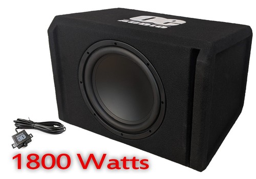 Audio black 1800w bass box - oe,